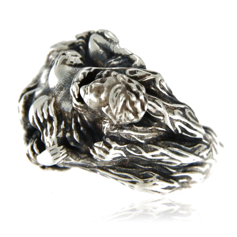 Inel Argint 925 Femeia Ravnita - Magnetism si Atractie