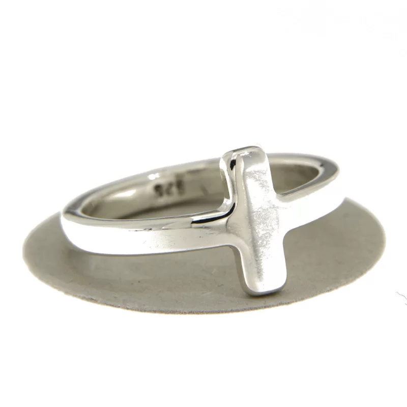 Inel Argint 925 Hidden Cross - Credinta Subtila