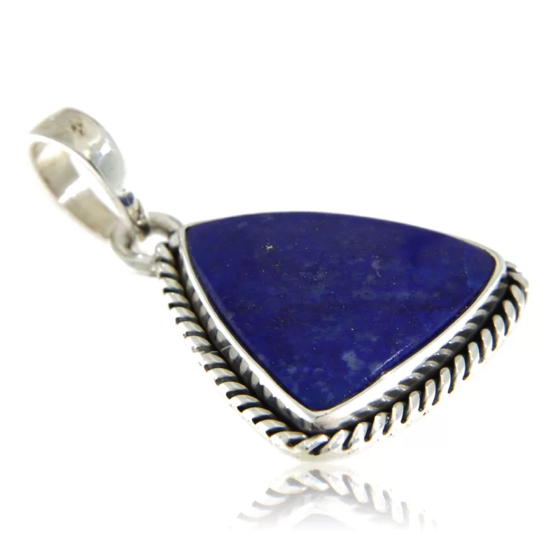 Pandant Argint 925 Lapis Lazuli Natural - Eleganta si Intelepciune