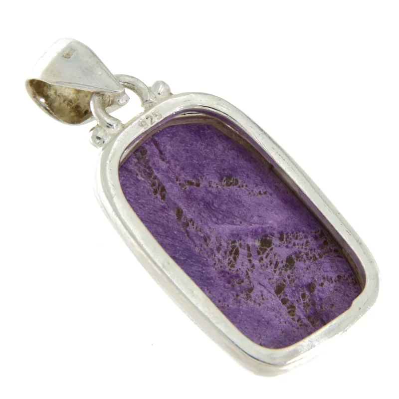 Pandant Argint 925 Purpurit Natural - Eleganta si Spiritualitate