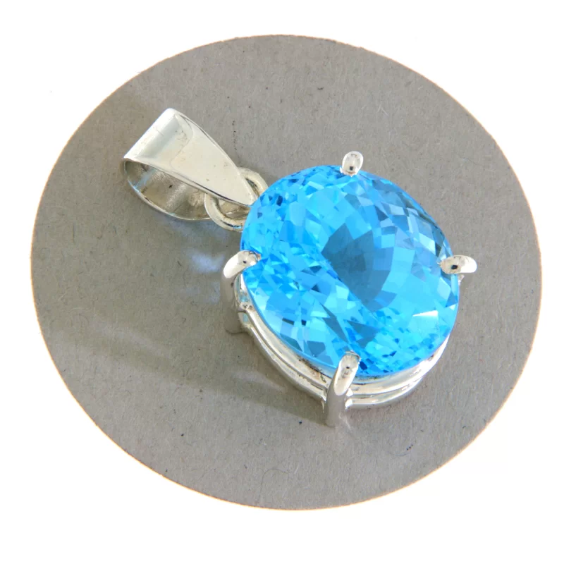 Pandant Argint 925 Topaz Natural - Eleganta si Stralucire