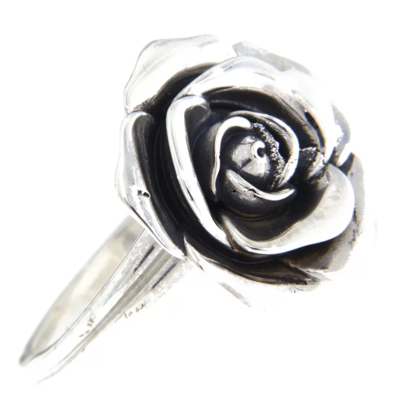 Inel Argint 925 Rose Trandafir Realist - Natural si Subtil