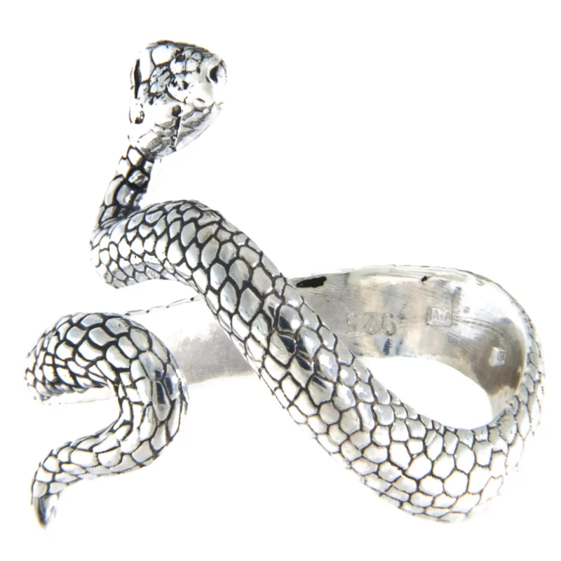 Inel Argint 925 Snake Sarpe - Mister si Intelepciune