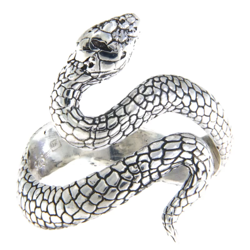 Inel Argint 925 Snake Sarpe - Mister si Intelepciune