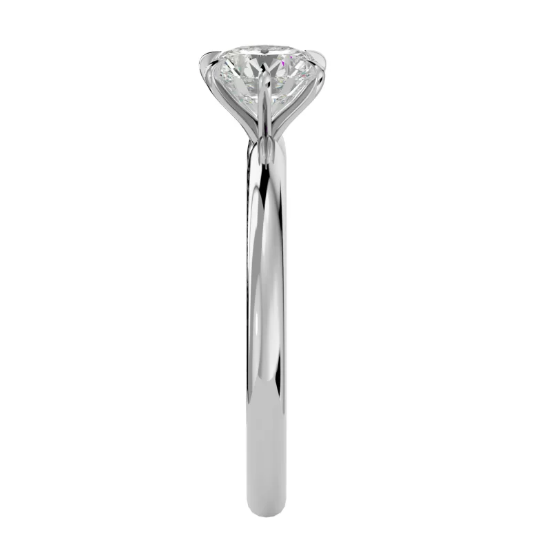 Inel de logodna Stunning Briliant Aur Alb 18k Diamant Natural - Maria