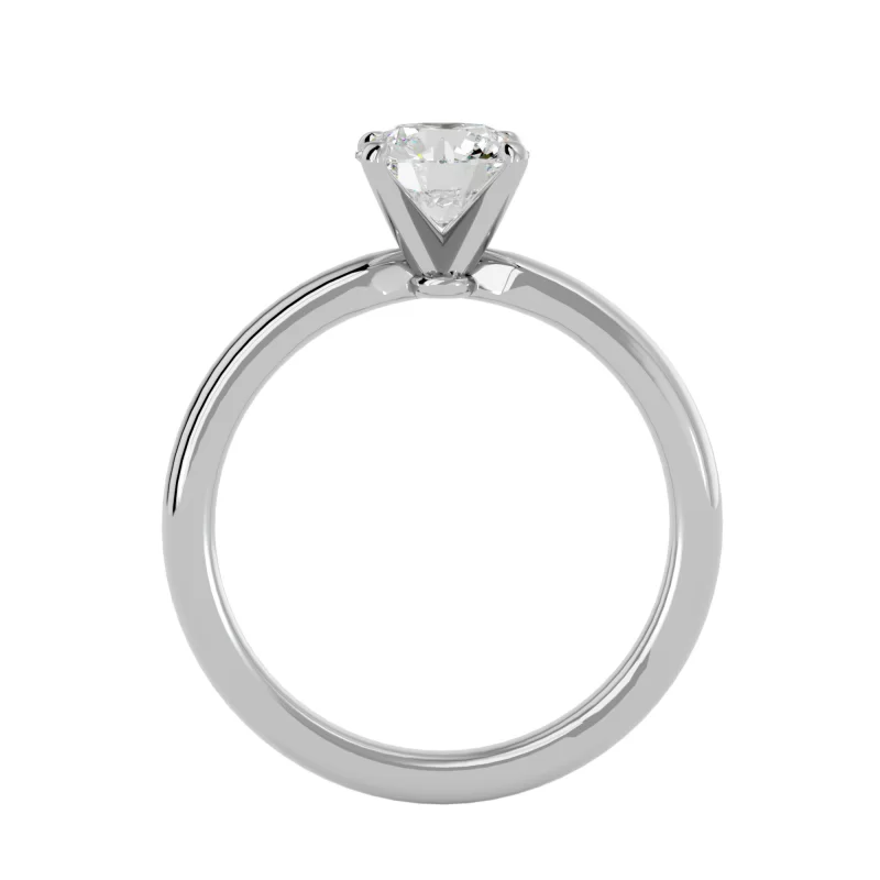Inel de logodna Fascinating Briliant Aur Alb 18k Pure Diamond - Daria