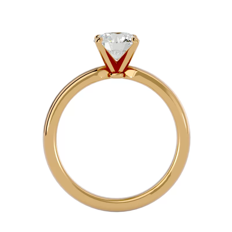 Inel de logodna Deluxe Briliant Gold Aur 18k Diamant Natural - Monalisa