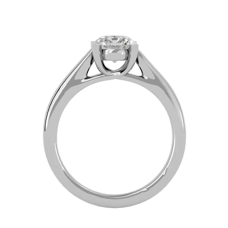 Inel de logodna Glittering Briliant White Aur 18k Real Diamond - Olivia