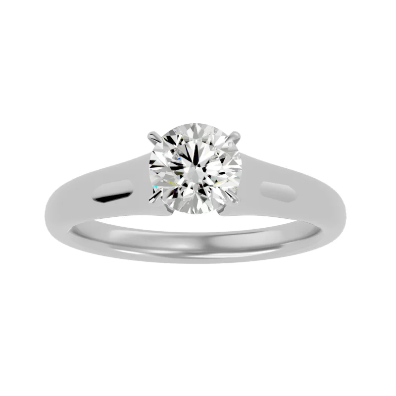 Inel de Logodna Luxurious Briliant White Aur 18k Pure Diamond - Cleopatra