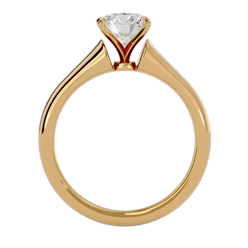 Inel de logodna Aur Galben 18k Diamant Natural - Isabella