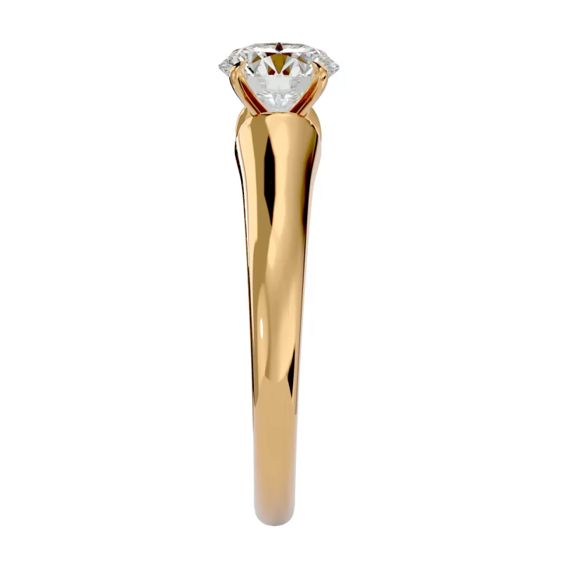 Inel de logodna Aur Galben 18k Diamant Natural - Isabella