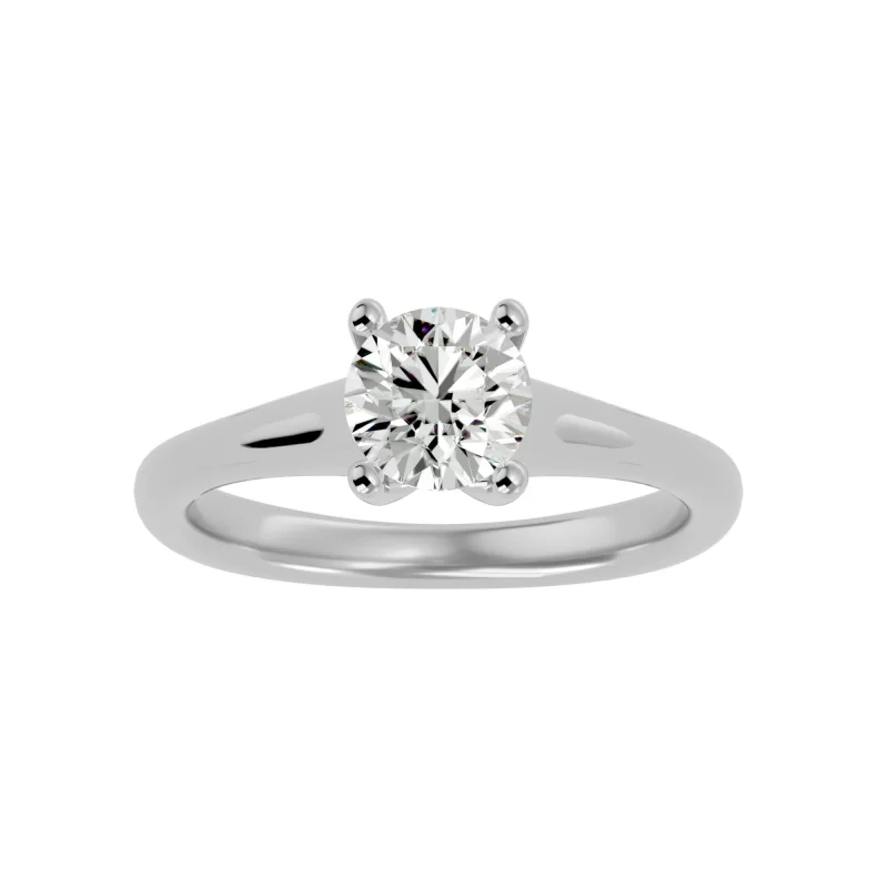 Inel de logodna Magnificent Briliant Aur Alb 18k Genuine Diamond - Antonia