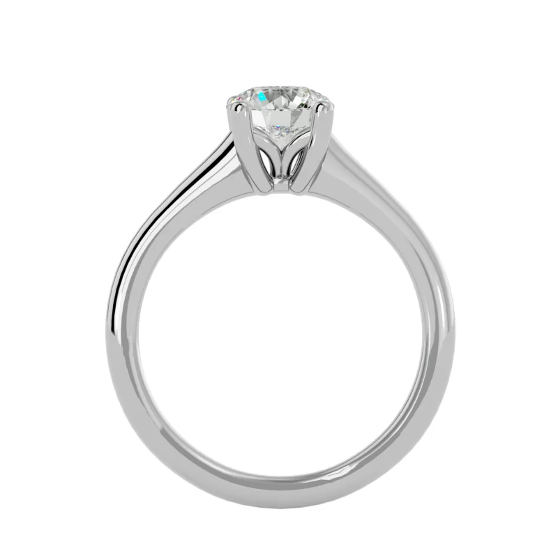 Inel de logodna Magnificent Briliant Aur Alb 18k Genuine Diamond - Antonia