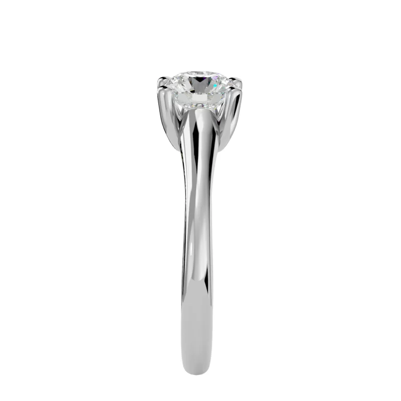 Inel de logodna Magnificent Briliant Aur Alb 18k Genuine Diamond - Antonia