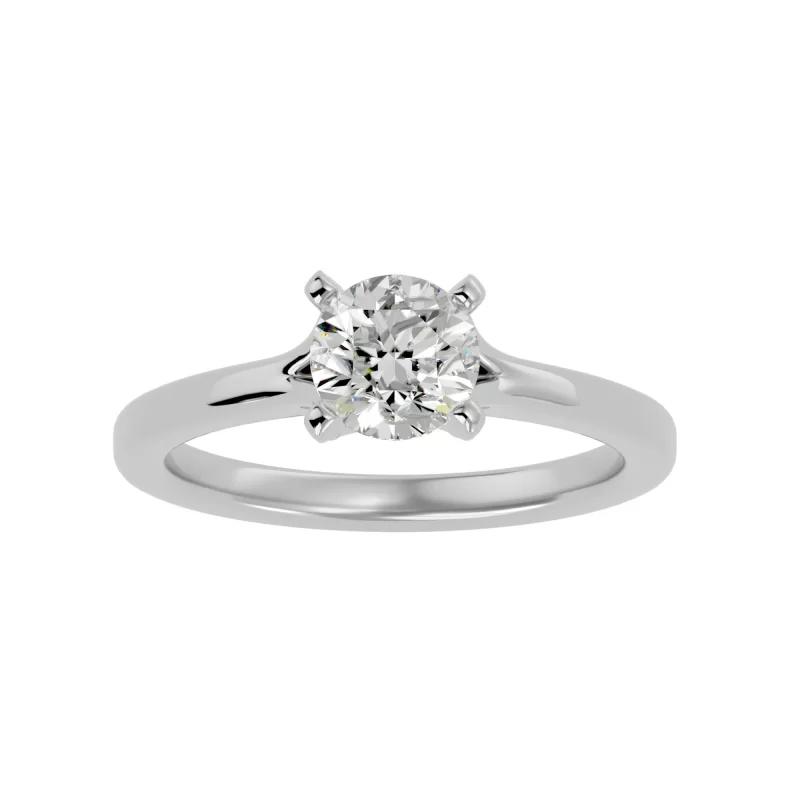 Inel de logodna Incantator Briliant White Aur 18k Pure Diamonds - Delia
