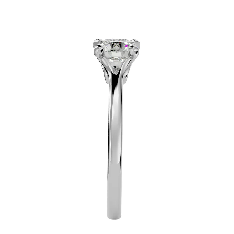 Inel de logodna Incantator Briliant White Aur 18k Pure Diamonds - Delia
