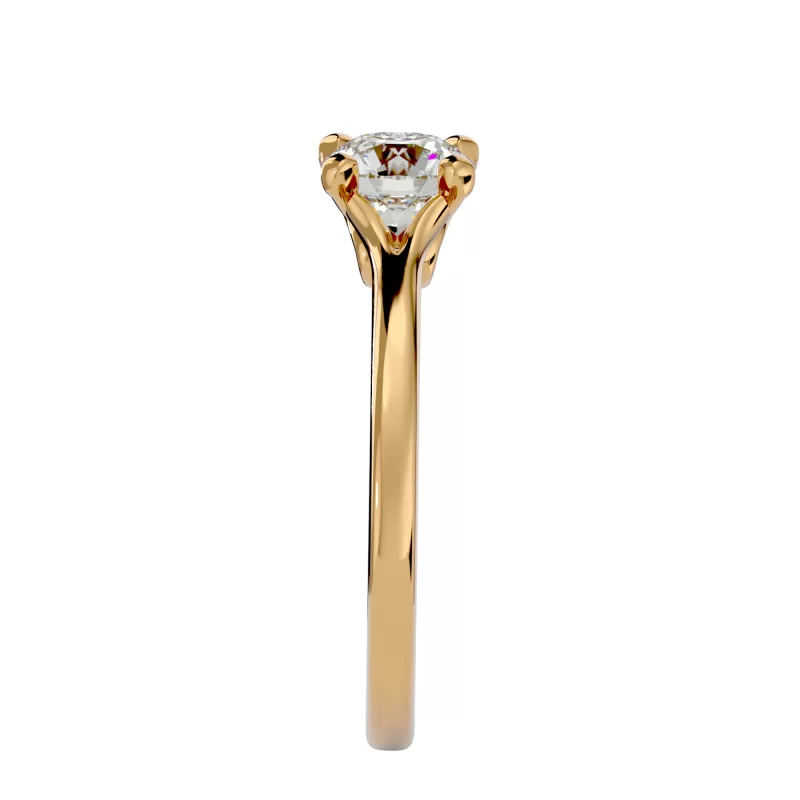 Inel de logodna Distins Briliant Aur Galben 18k Pure Diamond - Gabriela