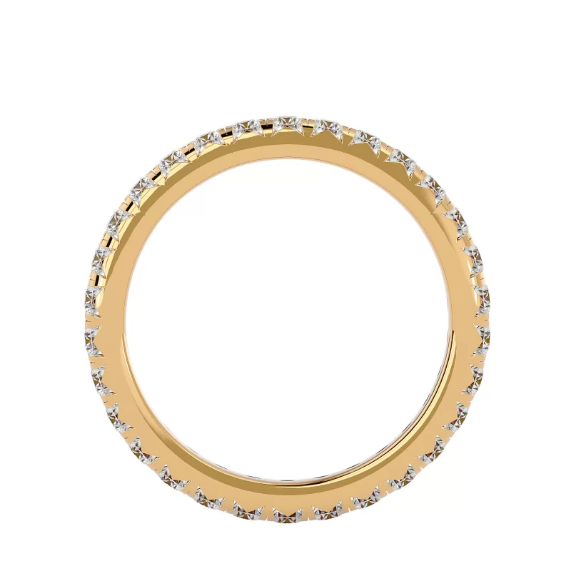 Inel Eternity Sublime White Aur 18k Diamante Naturale - Elisabeta