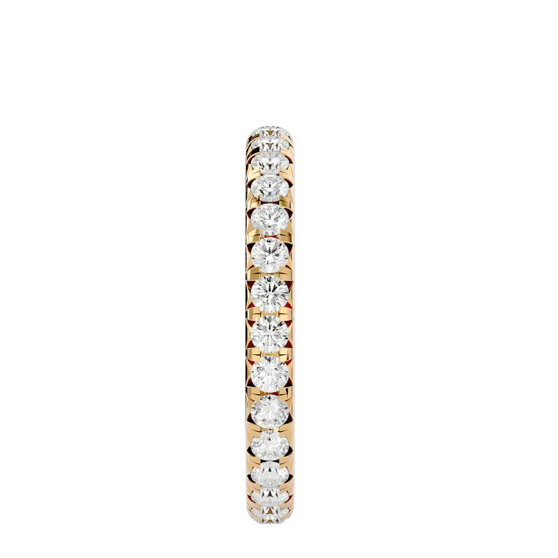 Inel Eternity Sublime White Aur 18k Diamante Naturale - Elisabeta