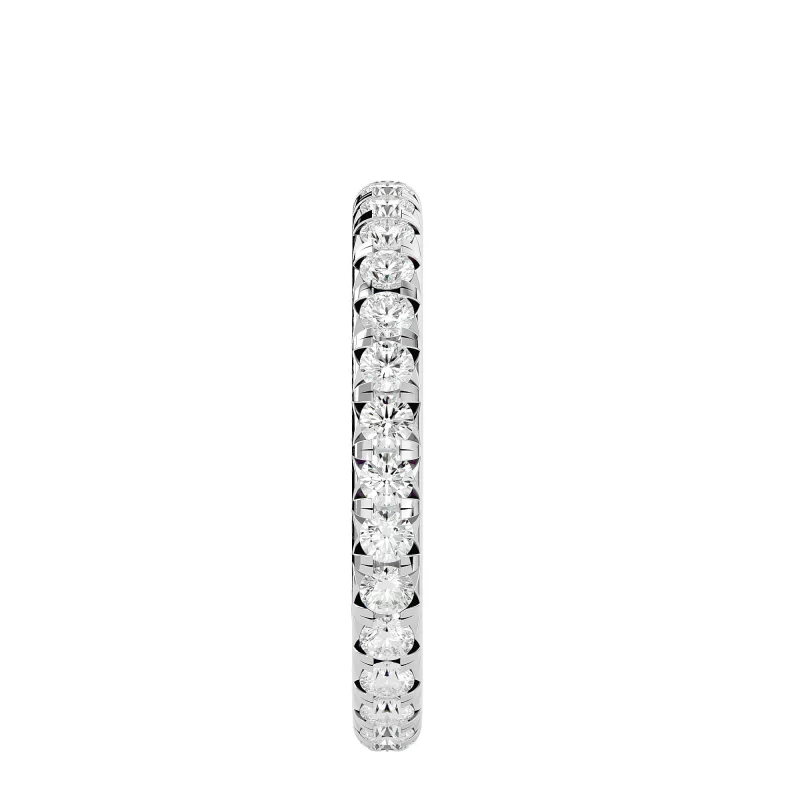 Inel Eternity Sublime White Aur 18k Diamante Naturale - Elisabeta