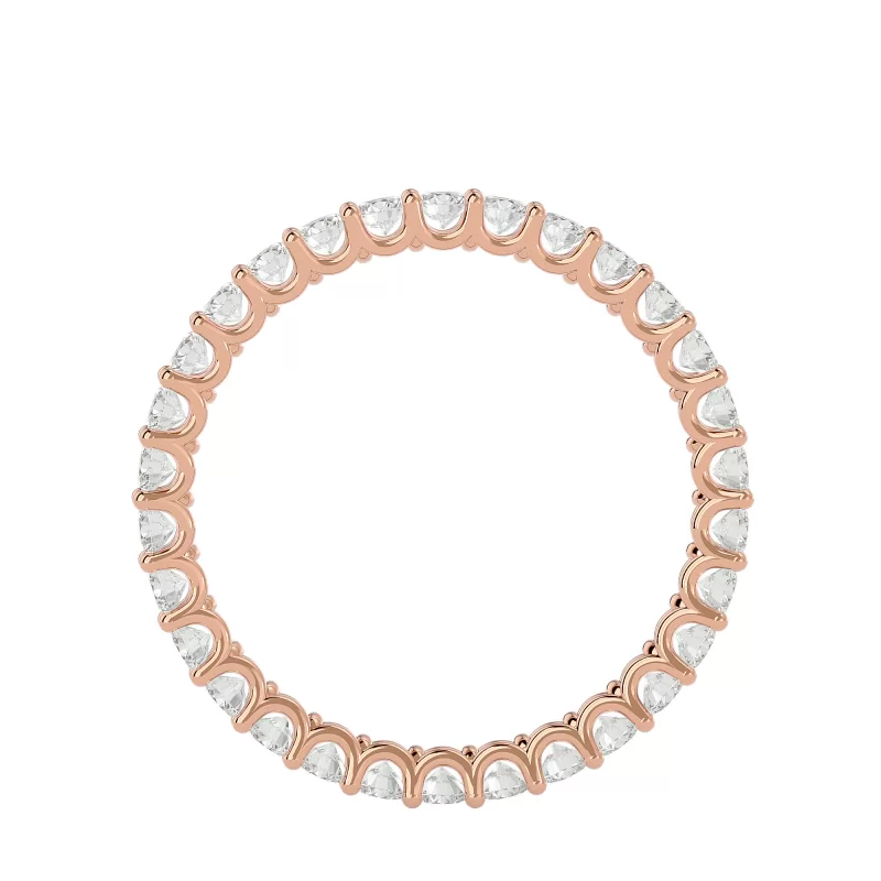 Inel Eternity Deluxe White Aur 18k Genuine Diamonds - Ecaterina