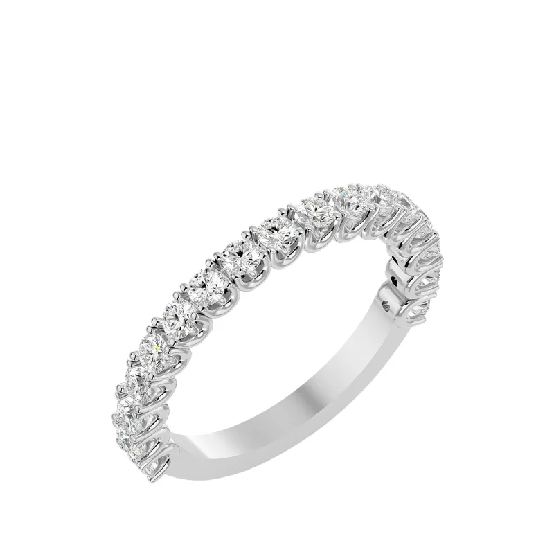 Inel Semi-Eternity Dazzling Briliant Aur 18k Genuine Diamonds - Simona