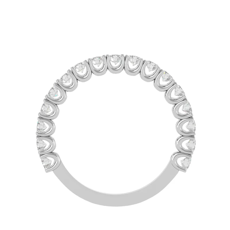 Inel Semi-Eternity Dazzling Briliant Aur 18k Genuine Diamonds - Simona