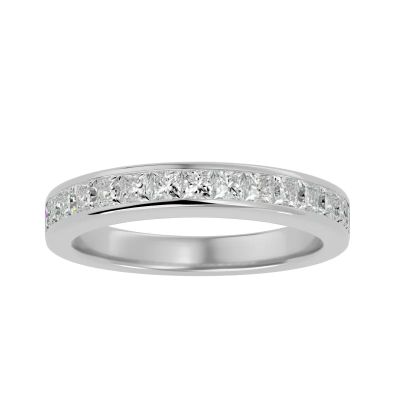 Inel Semi-Eternity Spectacular Briliant Aur 18k Diamante Naturale - Ana