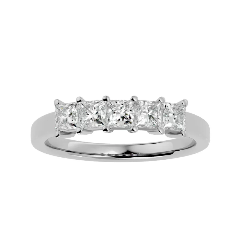 Inel Semi-Eternity Stunning Briliant Aur 18k Real Diamonds - Nicole