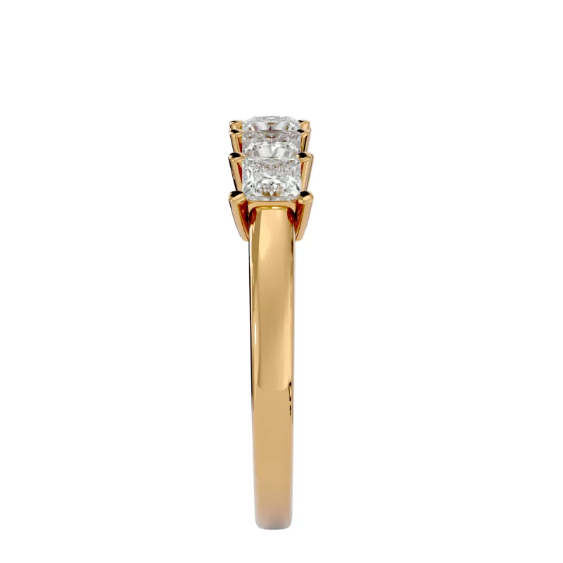 Inel Semi-Eternity Stunning Briliant Aur 18k Real Diamonds - Nicole