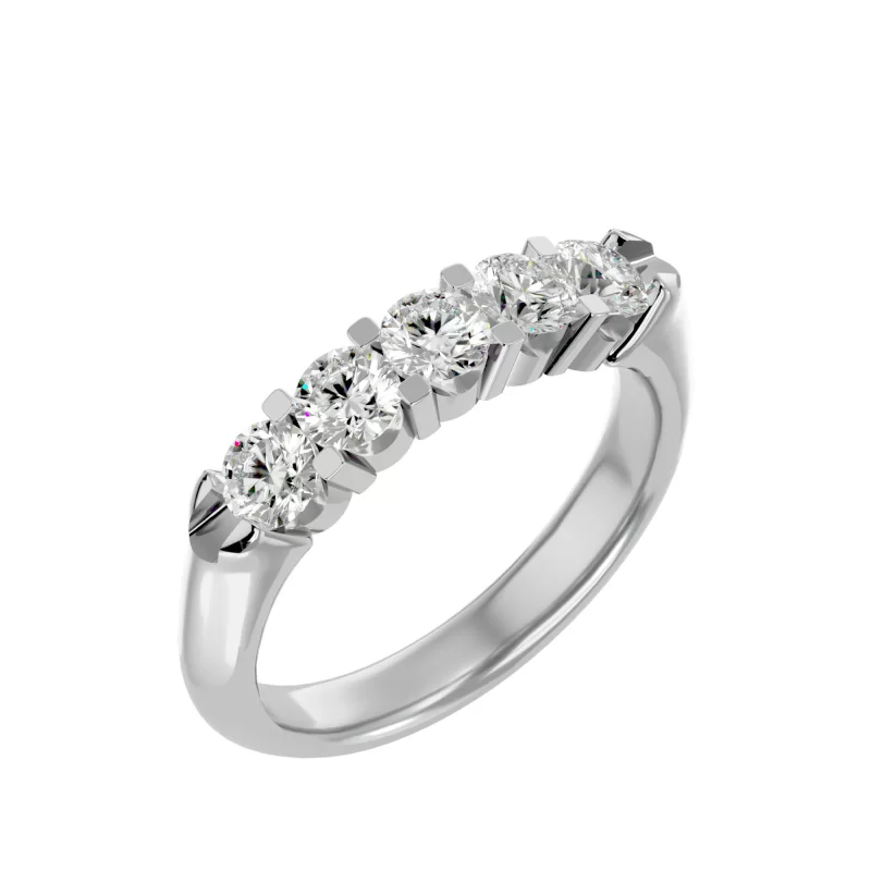 Inel Semi-Eternity Breathtaking Briliant Aur 18k Pure Diamonds - Elena