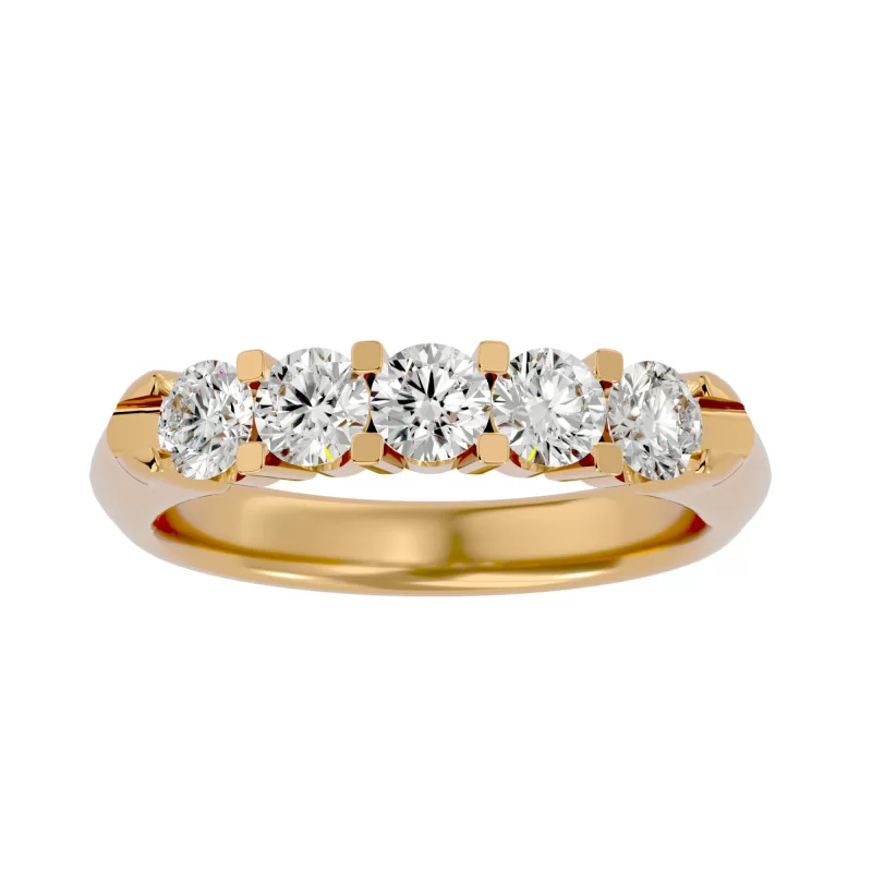 Inel Semi-Eternity Breathtaking Briliant Aur 18k Pure Diamonds - Elena