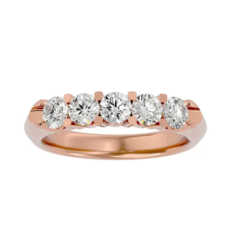 Inel Semi-Eternity Breathtaking Briliant Aur 18k Pure Diamonds - Elena