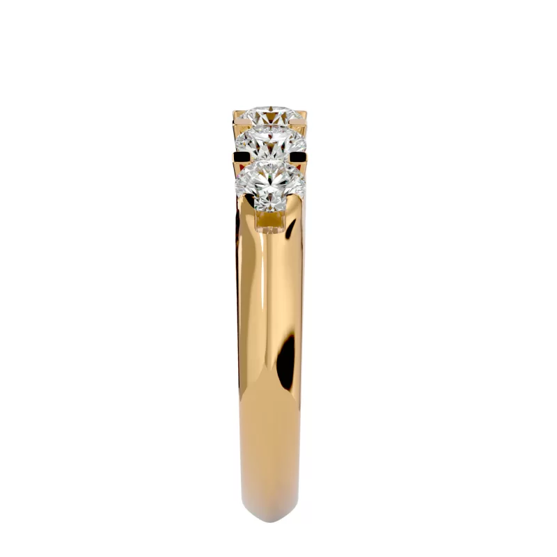Inel Semi-Eternity Breathtaking Briliant Aur 18k Pure Diamonds - Elena