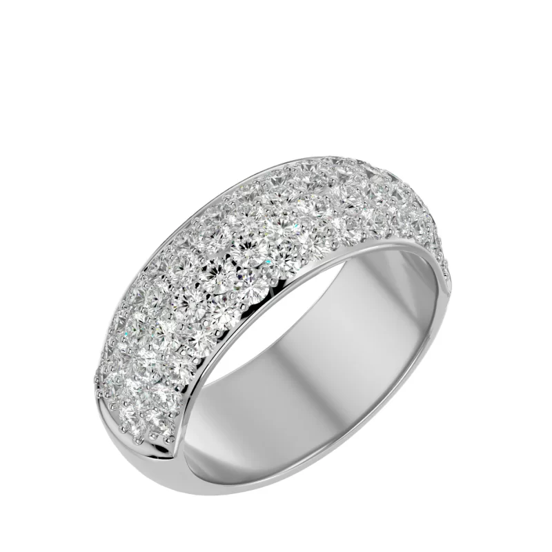 Inel Semi-Eternity Extraordinary Briliant Aur 18k Pure Diamonds - Nadia