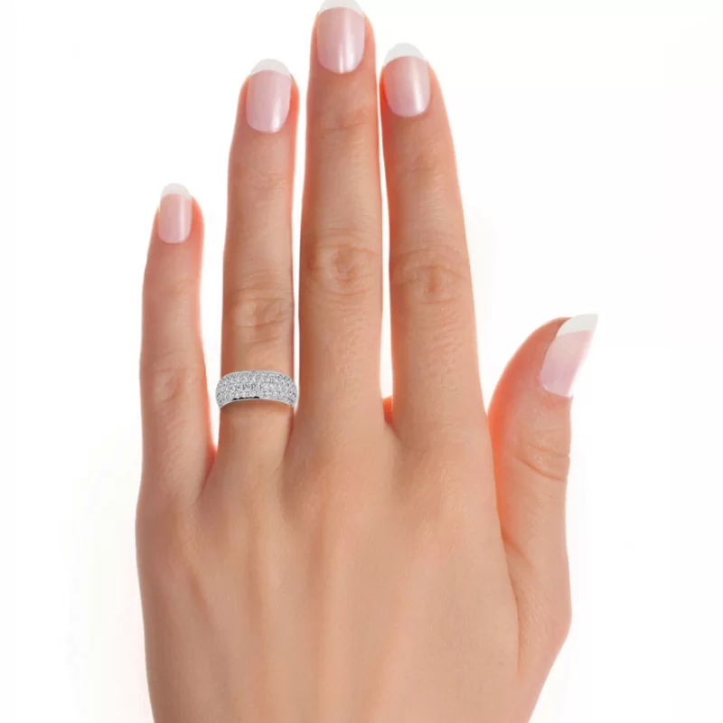 Inel Semi-Eternity Extraordinary Briliant Aur 18k Pure Diamonds - Nadia