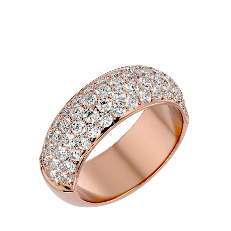 Inel Semi-Eternity Extraordinary Briliant Aur 18k Pure Diamonds - Nadia