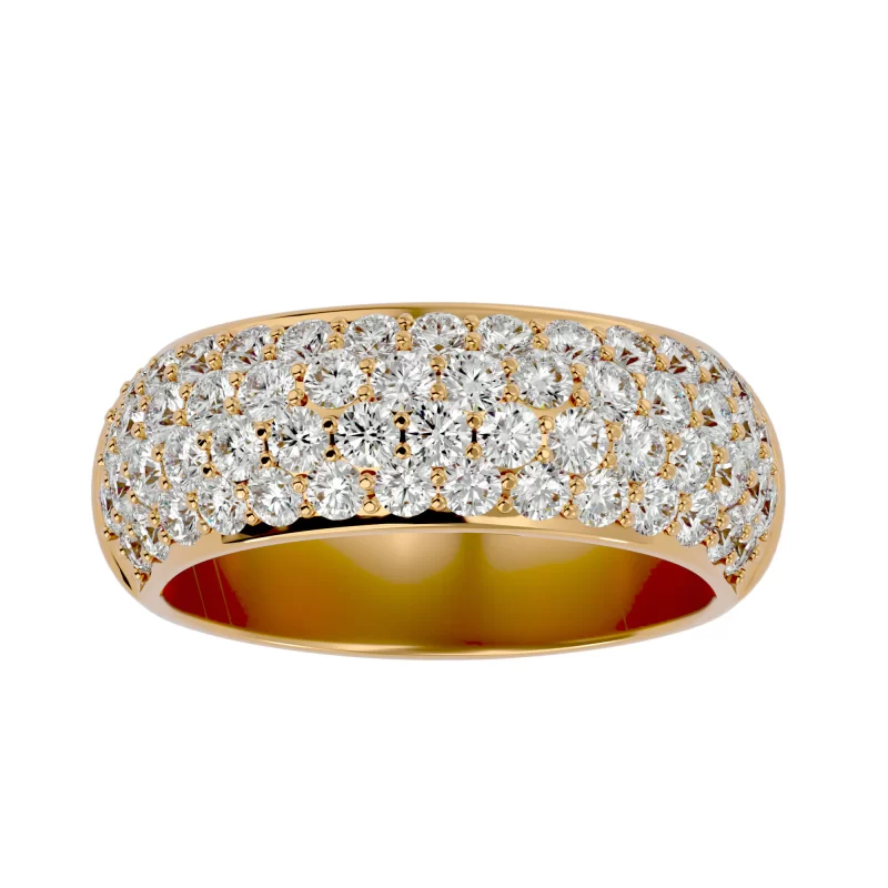 Inel Semi-Eternity Extraordinary Briliant Aur 18k Pure Diamonds - Nadia