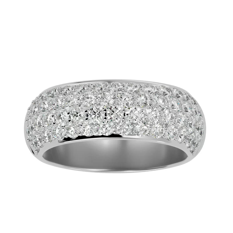 Inel Semi-Eternity Extraordinary Briliant Aur 18k Pure Diamonds - Nadia