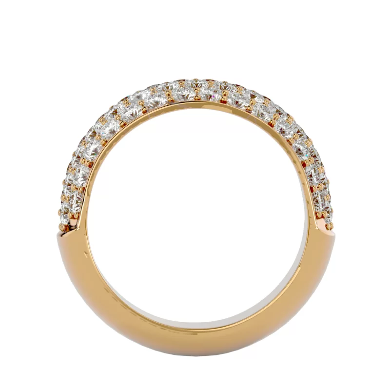 Inel Semi-Eternity Extraordinary Briliant Aur 18k Pure Diamonds - Nadia