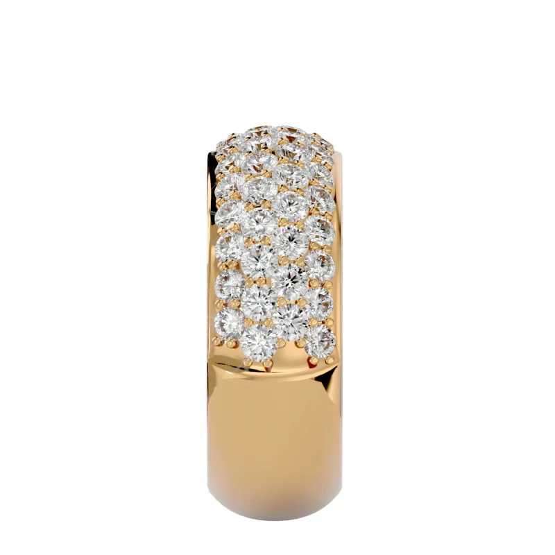 Inel Semi-Eternity Extraordinary Briliant Aur 18k Pure Diamonds - Nadia
