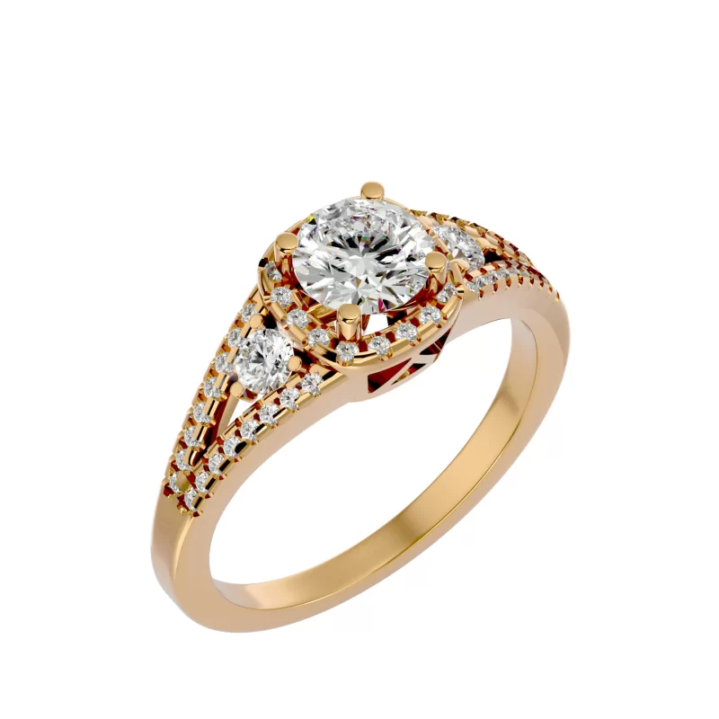 Inel de Logodna Irresistible Aur 18k Diamante Naturale - Beatrice
