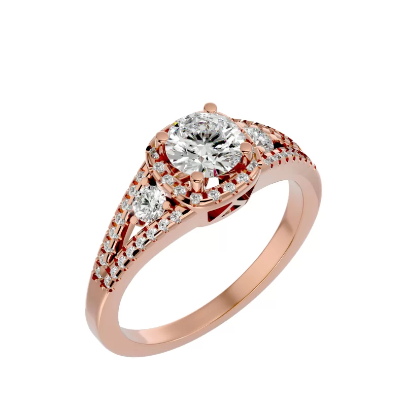 Inel de Logodna Irresistible Aur 18k Diamante Naturale - Beatrice