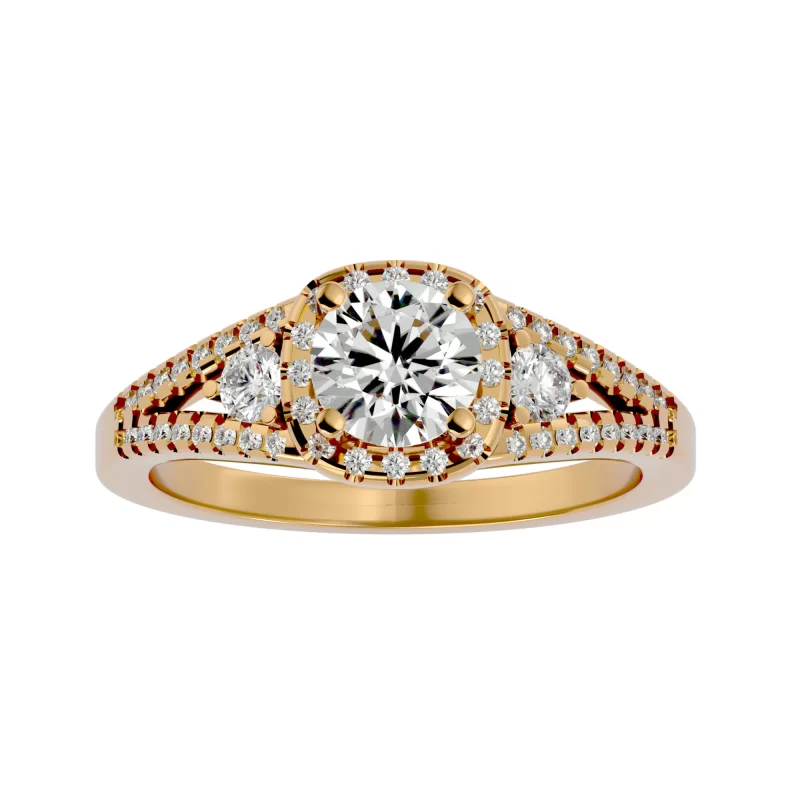 Inel de Logodna Irresistible Aur 18k Diamante Naturale - Beatrice
