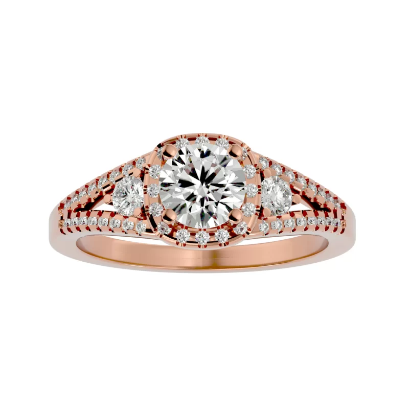 Inel de Logodna Irresistible Aur 18k Diamante Naturale - Beatrice