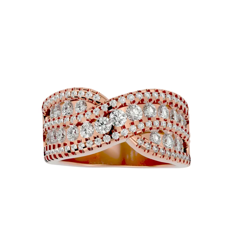 Verigheta tip Inel  Aur 18k Diamante Naturale - Barcelona