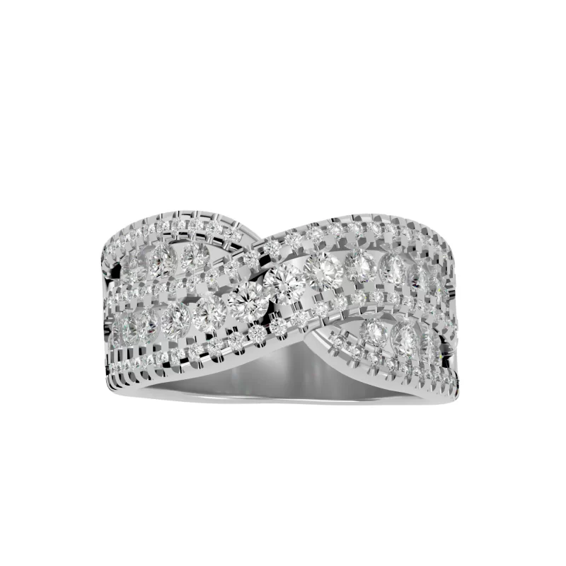 Verigheta tip Inel  Aur 18k Diamante Naturale - Barcelona