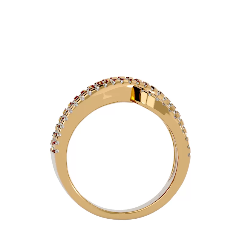 Verigheta tip Inel  Aur 18k Diamante Naturale - Barcelona