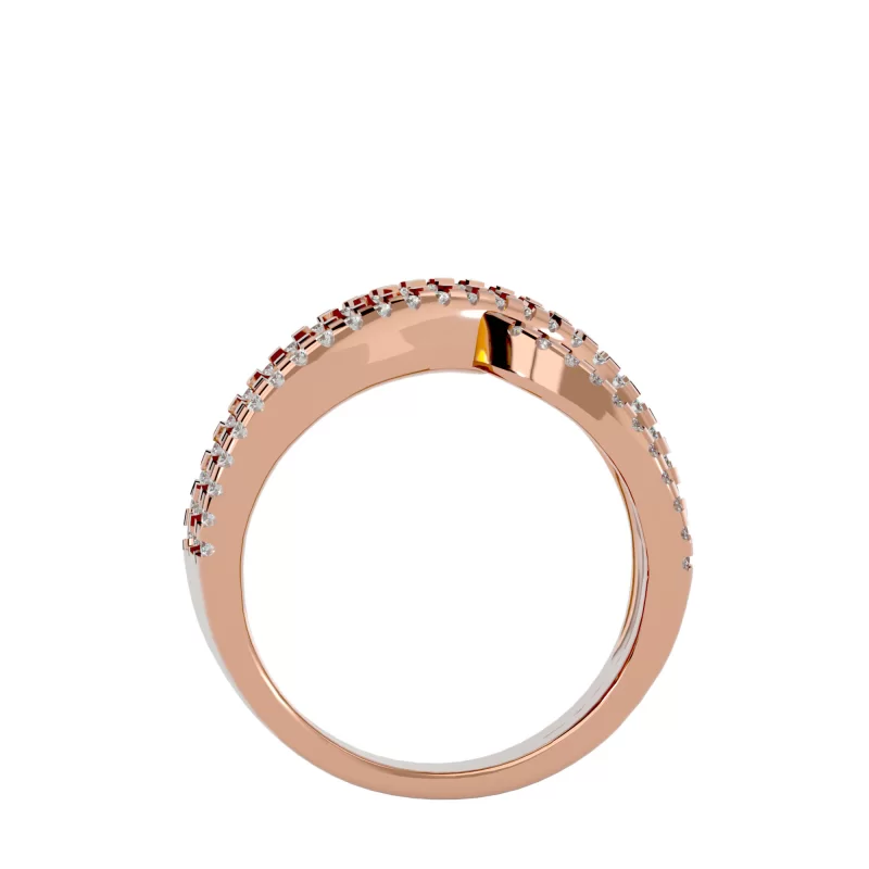 Verigheta tip Inel  Aur 18k Diamante Naturale - Barcelona
