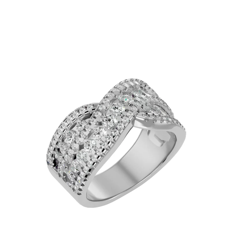 Verigheta tip Inel  Aur 18k Diamante Naturale - Barcelona
